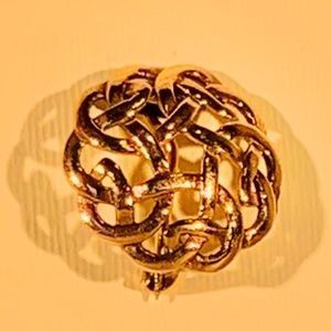 LynnAround Bronze Celtic Brooch NWT